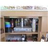 Image 5 : Knaack Jobmaster Cabinet 109 w/ 2 Doors, 6 Inside Shelves & Misc Tools & Paint