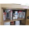 Image 7 : Knaack Jobmaster Cabinet 109 w/ 2 Doors, 6 Inside Shelves & Misc Tools & Paint