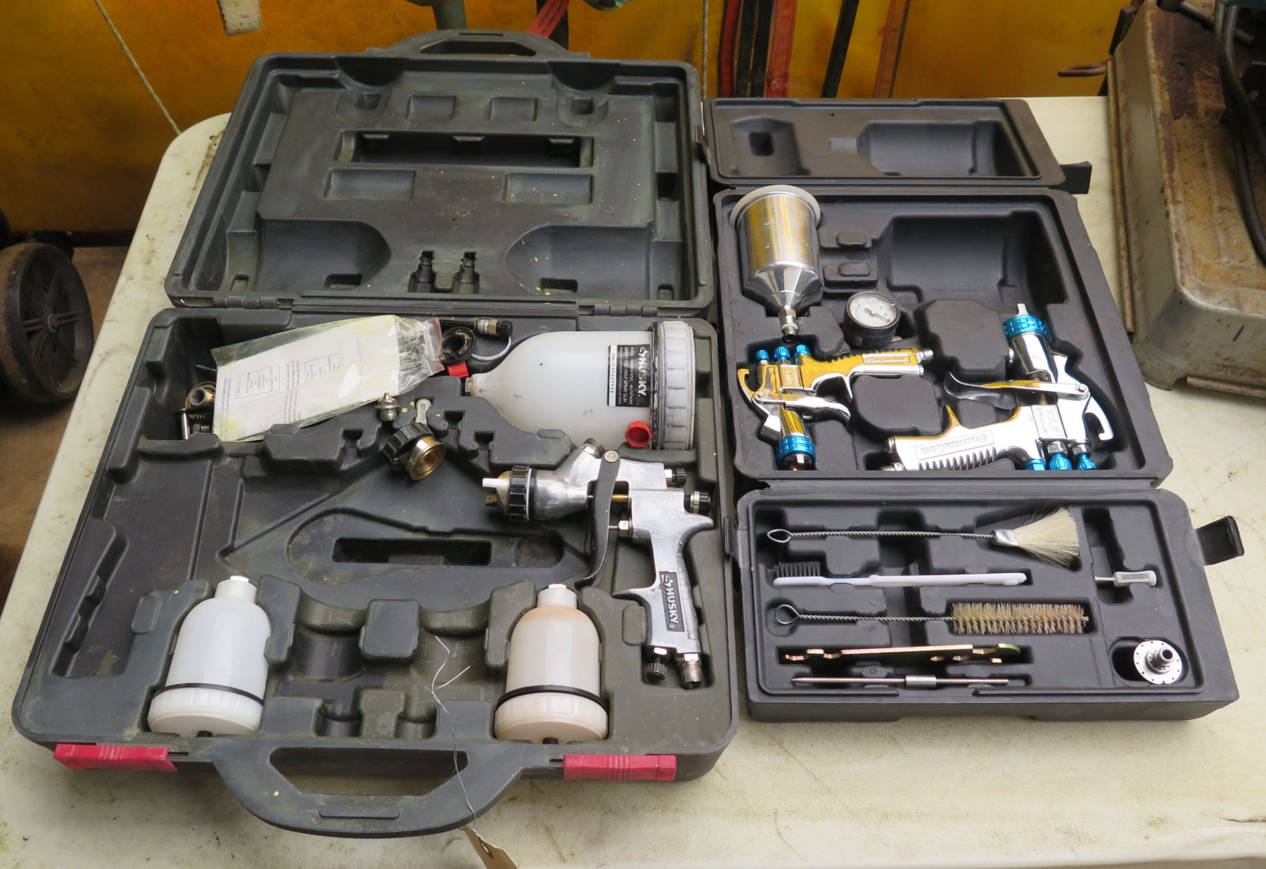 Speed Spray Gun Husky Gravity Speed Spray Gun, Starting Line HVLP Paint & Primer Gun ...