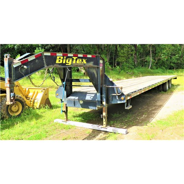 Big Tex HD 22GN-40BK Torque Tube Tandem Dual Axle Gooseneck 40-Foot Trailer