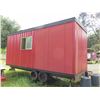 Image 4 : Red Office Trailer -Approx. 8ft x 20ft
