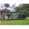 Image 2 : 2005 Duster Camper 2-Axle  Motorcycle Trailer w/ Inside Sleeper