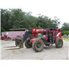 Image 2 : JIG SkyTrak 8042 Telehandler Telescopic Forklift w/ Cab 4-Ton Capacity (Engine Runs - See Video)