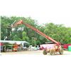 Image 1 : JIG SkyTrak 8042  Telehandler Telescopic Forklift w/ Cab 4-Ton Capacity (Engine Runs - See Vi