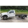 Image 1 : 2003 Ford F550 Super Duty Dual Axle Truck (No Truck Body, Engine DOES NOT Run)