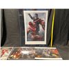 Image 1 : LOT OF 6 MARVEL PRINTS, SOME LIMITED EDITION, SOME ARTIST SIGNED INC.