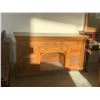 Image 2 : ANTIQUE OAK CARVED SIDEBOARD