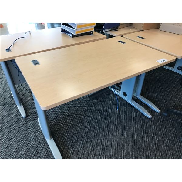 MAPLE 4' X 2.5' COMPUTER TABLE