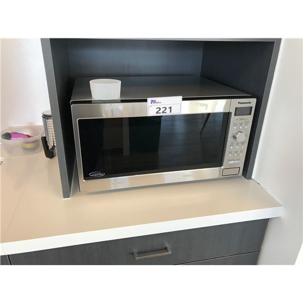 PANASONIC STAINLESS STEEL MICROWAVE OVEN