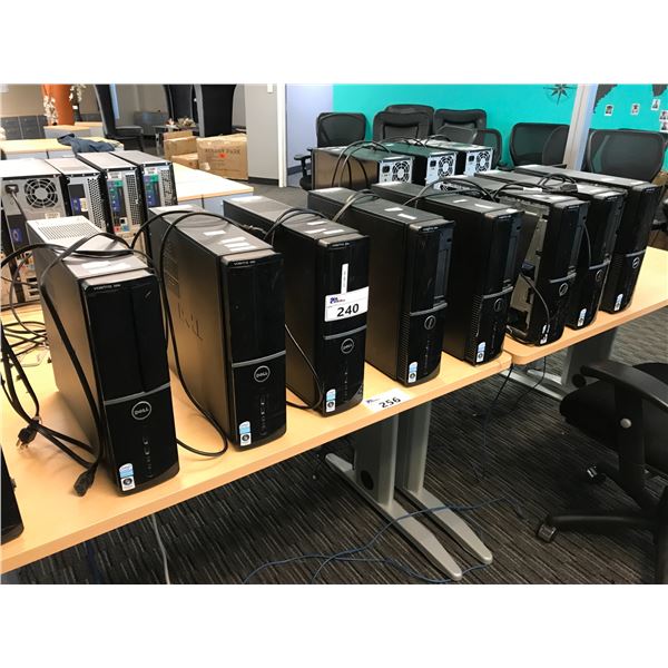 9 DELL VOSTRO 220S DESKTOP COMPUTERS, NO HDD