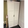 Image 1 : WHITE 6' 2 DRAWER CABINET
