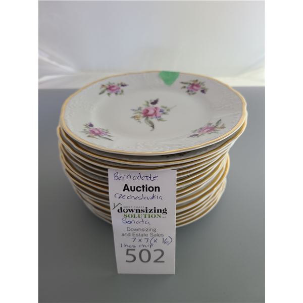 Bernadotte Sonata Plates Cat A