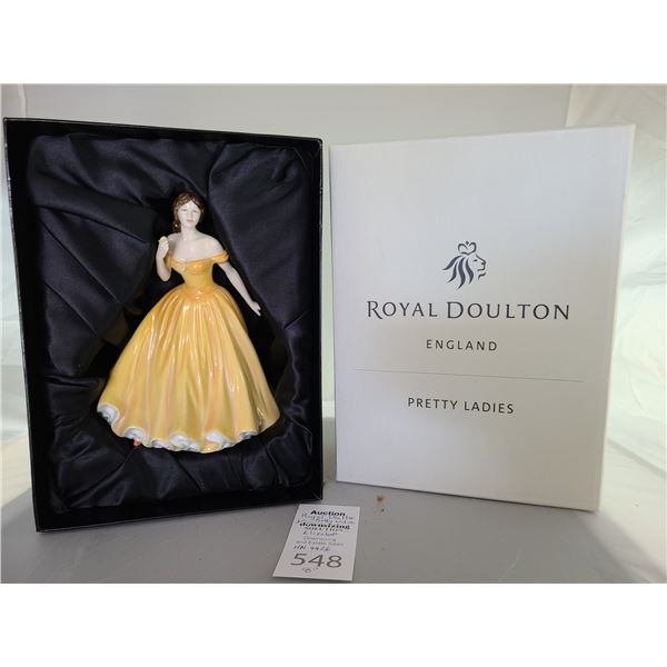 Royal Doulton Pretty Ladies Figurine Cat A