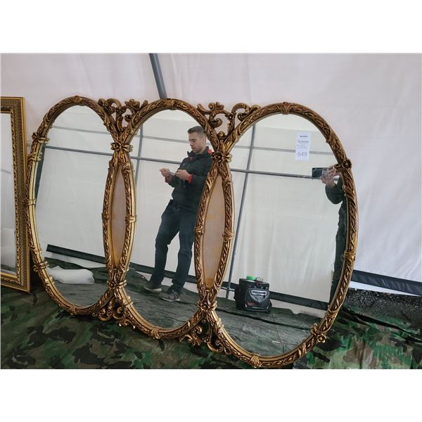 Tri Oval Mirror Cat B