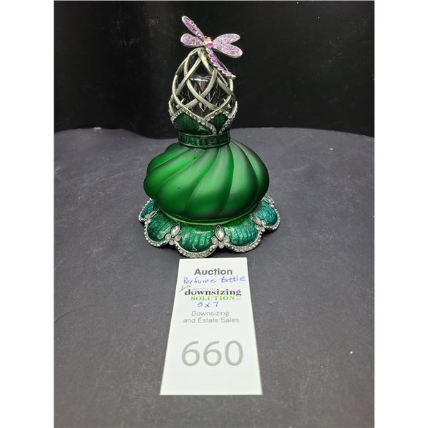 Antique Perfume Bottle Cat A