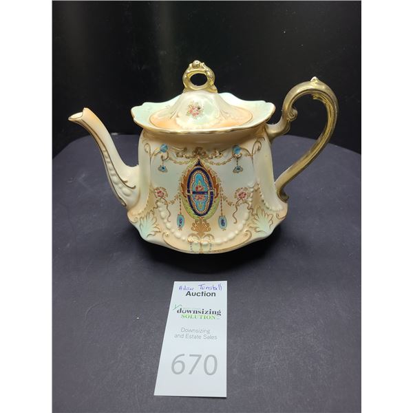 Adam Tunstall Teapot Cat A