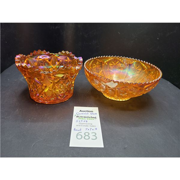 Carnival Glass Cat A