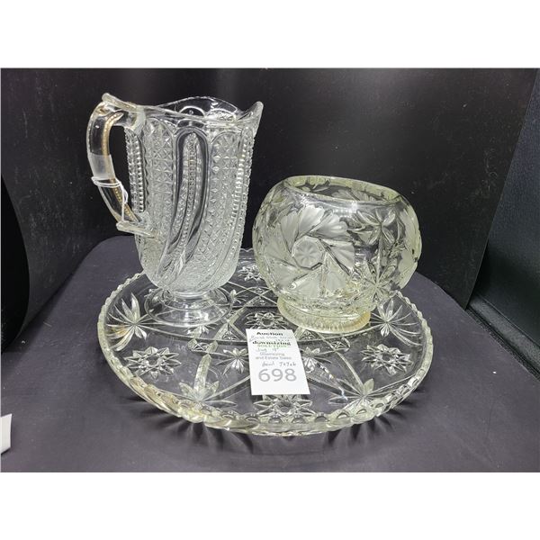 Cut Glass Servingware Cat A