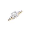 Image 1 : 14KT Yellow Gold 0.50ctw Diamond Ring