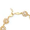 Image 2 : Plated 18KT Yellow Gold Diamond Bracelet