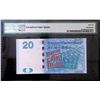 Image 2 : PMG66E 2016 Hong Kong Chartered Bank $20 #455555
