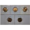 Image 1 : Lot of 5 Mint State Uncirculated coin of Hong Kong 1978 10 cents
