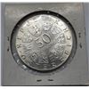 Image 2 : Uncirculated 1974 Austria 50 Schilling Silver Coin BU 50th Ann of Austrian Broadcasting