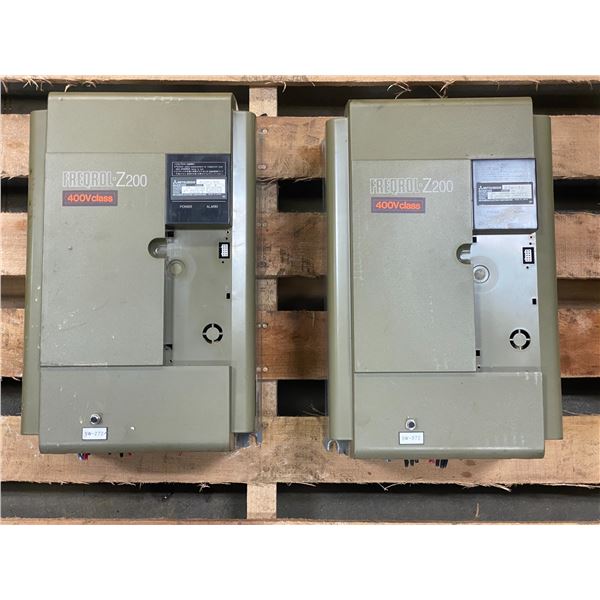 (2) Mitsubishi # FR-Z240-3.7K-UL Inverters