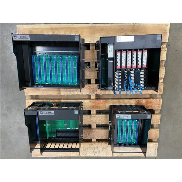 Lot Of Racks With Modules