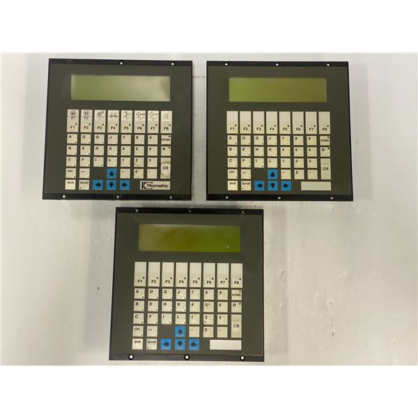 (3) Homatic Terminal NC16 1XLWL VT-220-EMU . M . 68307 2-083-02-7120 Screens