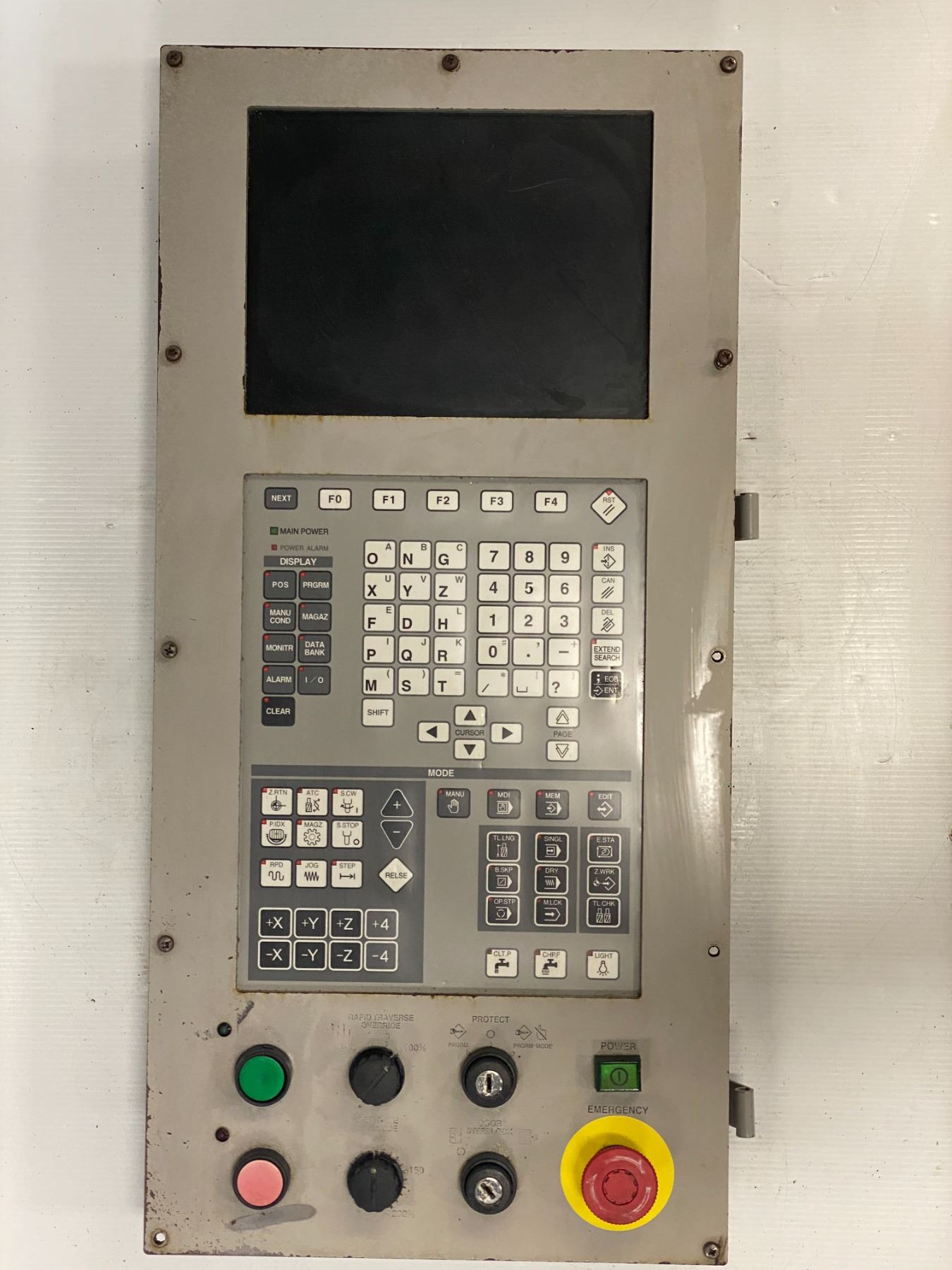 Brother Operator Panel and Screen