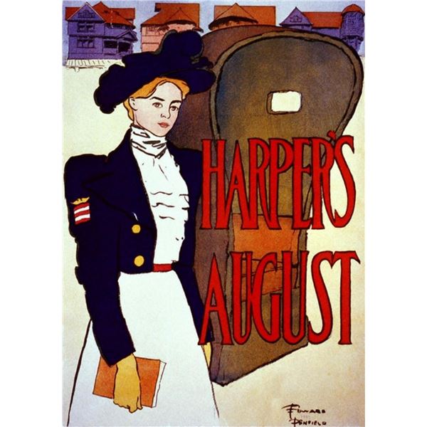 Edward Penfield - Harpers August 1897