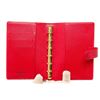 Image 5 : Louis Vuitton Red Epi Leather Agenda PM Wallet