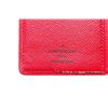 Image 6 : Louis Vuitton Red Epi Leather Agenda PM Wallet