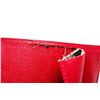 Image 7 : Louis Vuitton Red Epi Leather Agenda PM Wallet