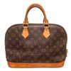 Image 1 : Louis Vuitton Brown Monogram Canvas Alma Satchel Bag