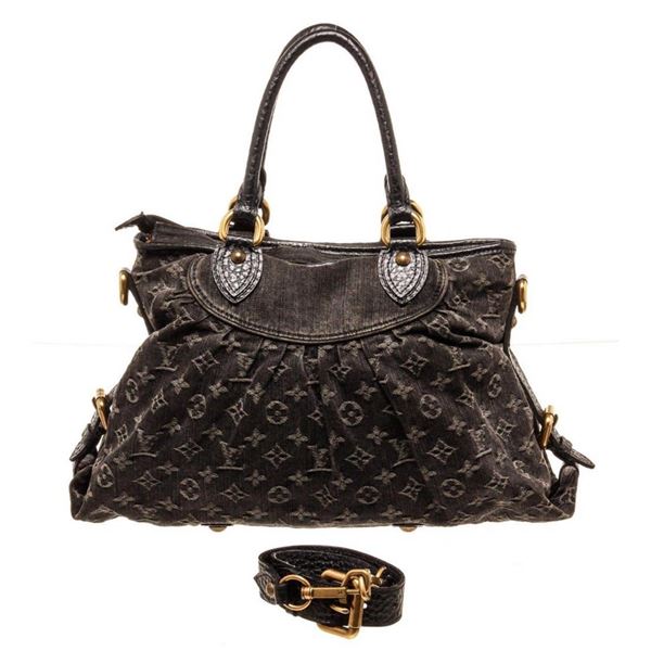 Louis Vuitton Black Monogram Neo Cabby Shoulder Bag