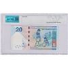 Image 2 : ABC Certification 65EPQ 2016 Hong Kong Shanghai Banking Corp $20, 3 pair serial number