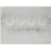Image 1 : Lot Of 4 Decorative Crystal Glasses