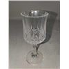 Image 3 : Lot Of 4 Decorative Crystal Glasses