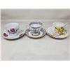 Image 2 : Vintage Collectors Tea Cup Set of 3 1. "Daffodil" by Royal Albert 2. "Lilac Birch" by Royal Albert 3