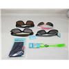 Image 2 : Lot Of 4 Sunglasses W/ Bag And Strap