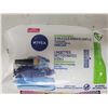 Image 2 : Senana Marina Mascara - Black, Vibey Starry Black Eyeliner &  With Nivea Cleansing Wipes 40 count