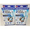 Image 1 : Safe & Healthy Disinfecting UV Light Lot Of 2