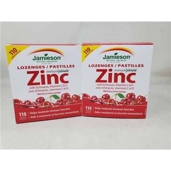Jamieson Zinc Lozenges (2 X 110 Lozenges)