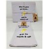 Image 1 : Kitch'n Talk Apron And Tea Towel