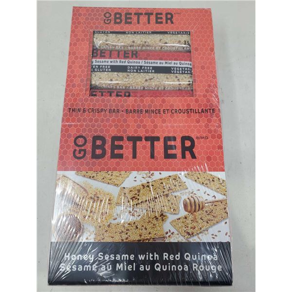 Go Better Honey Sesame W/ Red Quinoa Bars (24 X 35G)
