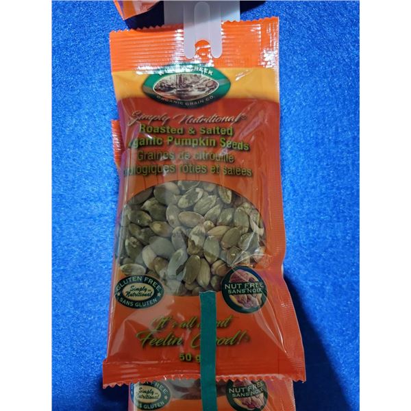 Roasted & Salted Organic Pumpkin Seeds (12 X 50G)