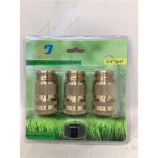 Garden Hose Quick Connect 3 Pack