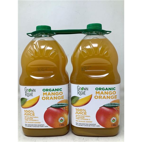 Organic Mango Orange Juice (2 X 1.89L)